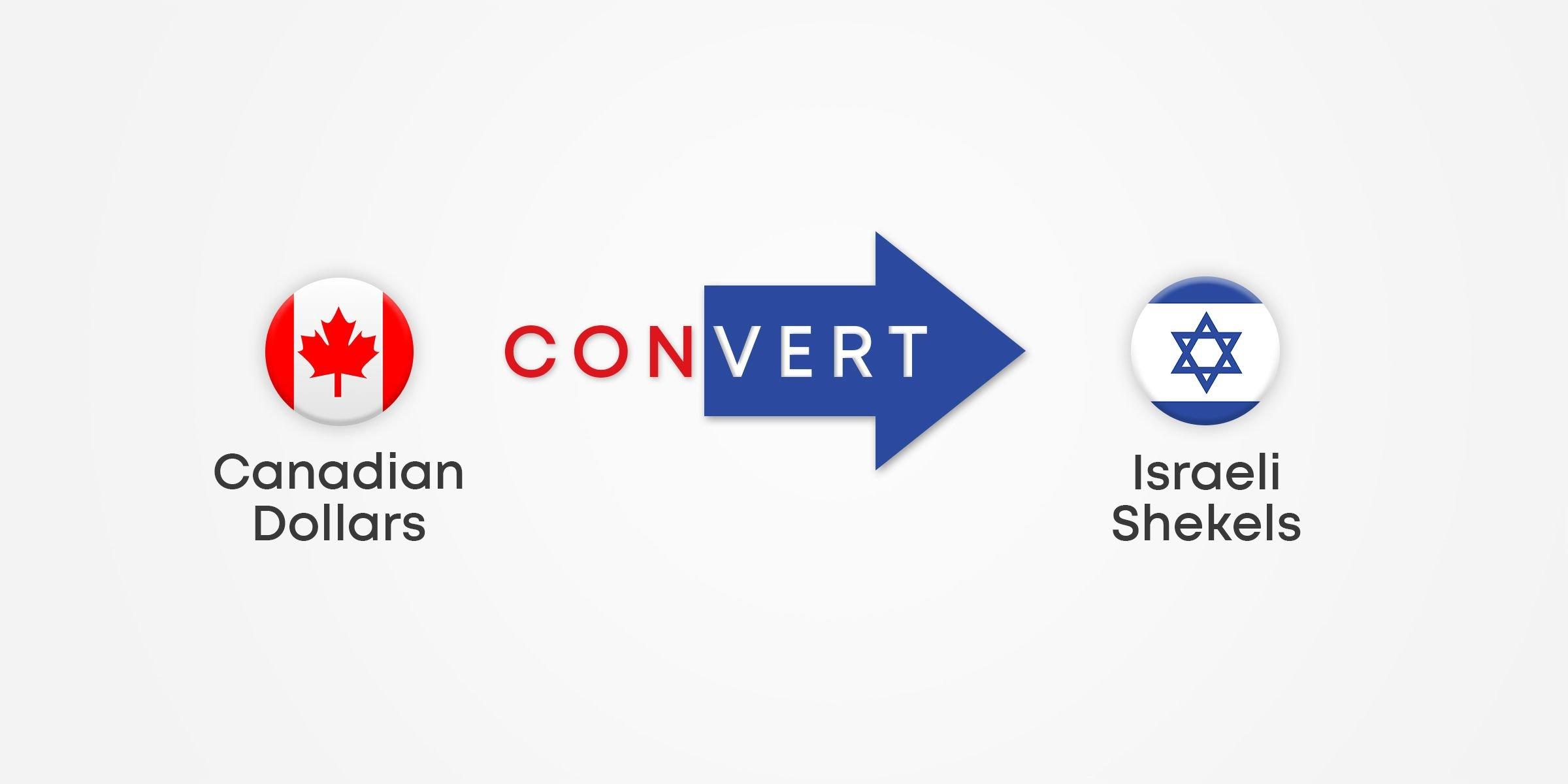How to Convert Canadian Dollars to Israeli Shekels?
