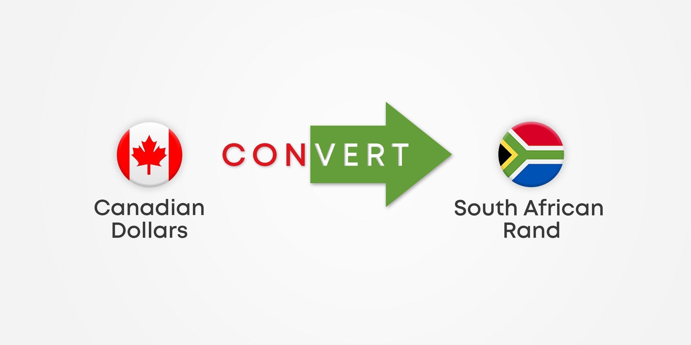 How to Convert your Canadian Dollars to South African Rand?